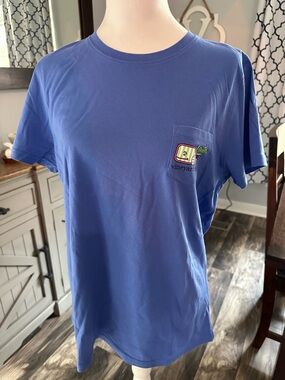 Vineyard Vines Women’s Blue Pickleball Tee